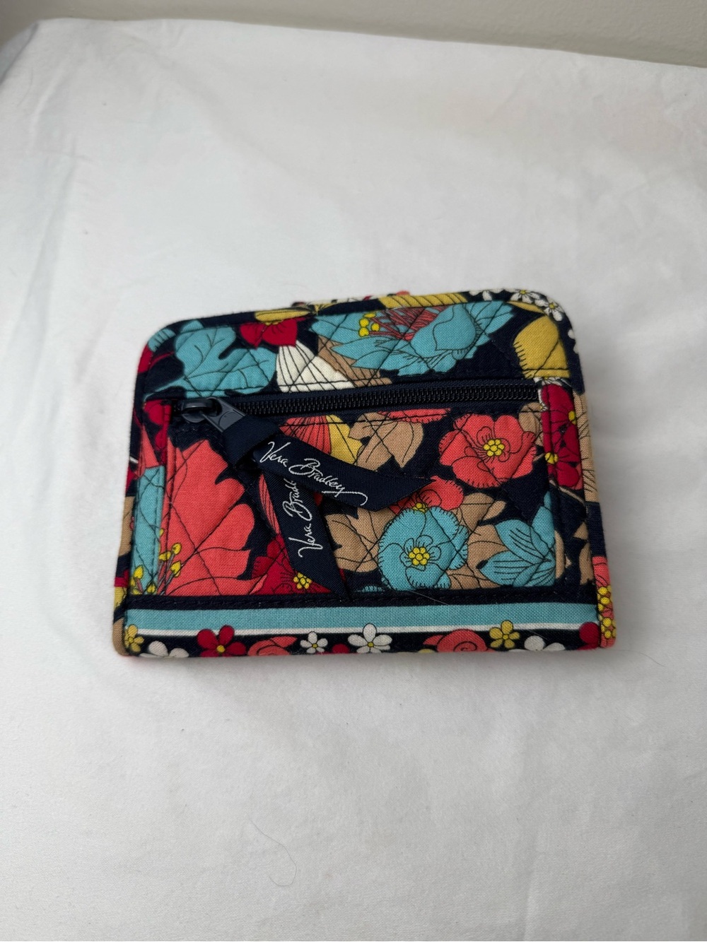 NWOT Vera Bradley Happy Snails Snappy Wallet Retired Retired Rare - Picture 4 of 5